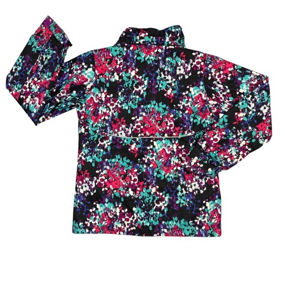 Columbia Bugaboo Interchange Jacket Girls Youth Large L Floral Ski Winter Coat - Picture 2 of 13